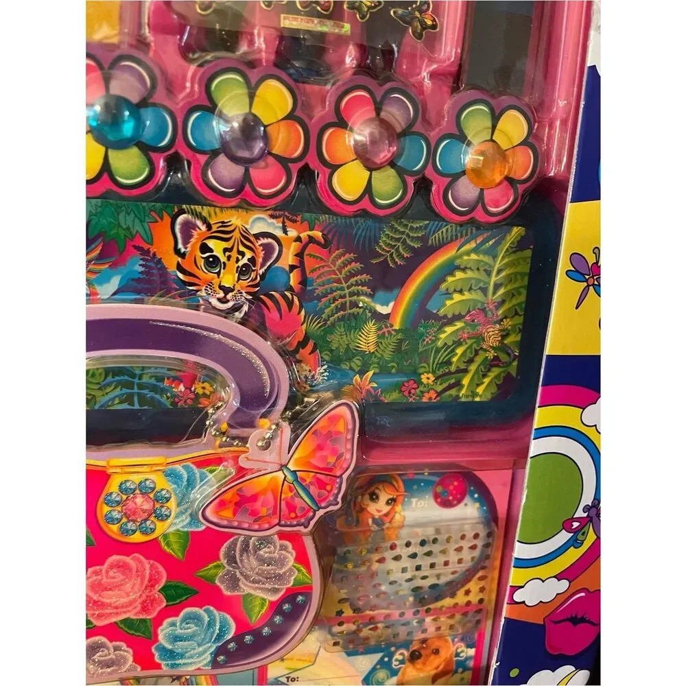 Lisa Frank Star-Studded Stationery Set - Rainbow Colors Y2K Rare Set 750 piece